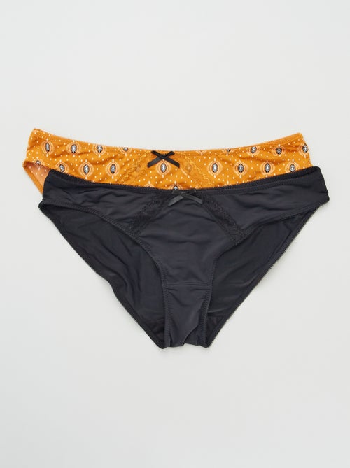 Lote de 2 shorties 'Envie de Lingerie' - Kiabi