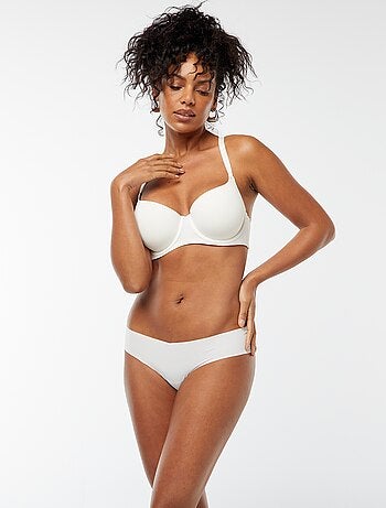 Lote de 2 shorties invisíveis em microfibra