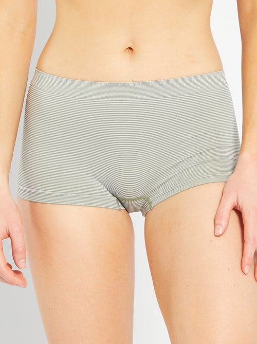 Lote de 2 shorties sem costuras 'Billet Doux' - Kiabi