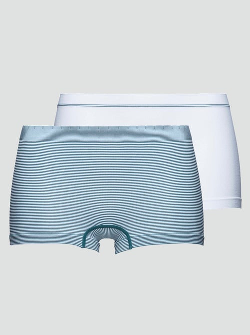 Lote de 2 shorties sem costuras 'Billet Doux' - Kiabi