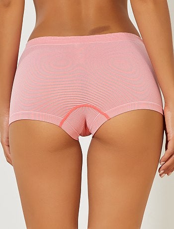 Lote de 2 shorties sem costuras 'Billet Doux' - Kiabi