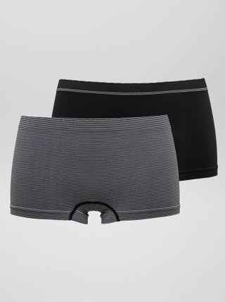 Lote de 2 shorties sem costuras 'Billet Doux'