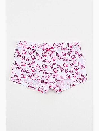 Lote de 2 shortys barbie menina | licença oficial