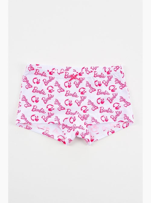 Lote de 2 shortys barbie menina | licença oficial - Kiabi Lote de 2 shortys barbie menina | licença oficial - Kiabi