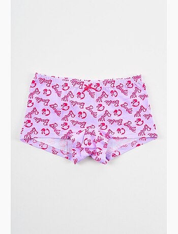 Lote de 2 shortys barbie menina | licença oficial