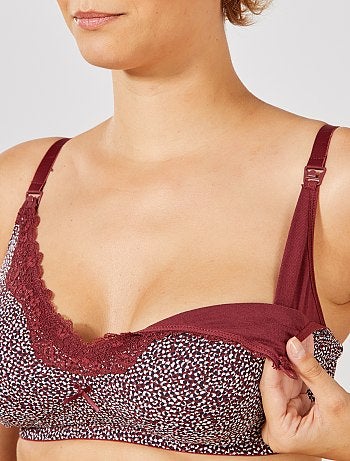 Futura mamã - Lote de 2 soutiens de amamentação copas D&E - Kiabi