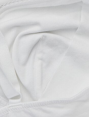 Lote de 2 soutiens de amamentação de algodão - Kiabi