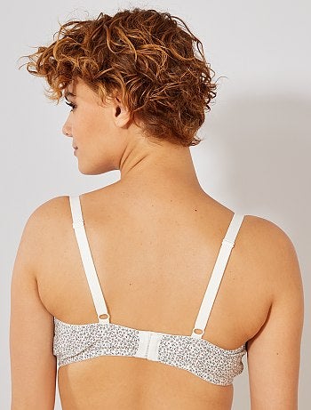 Lote de 2 soutiens de amamentação de algodão - Kiabi