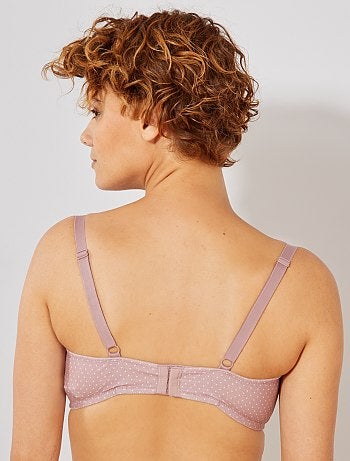 Lote de 2 soutiens de amamentação de algodão - Kiabi