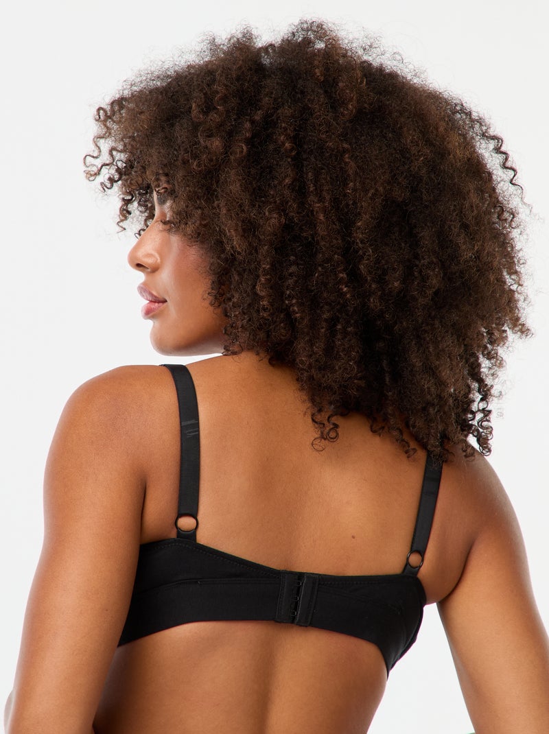 Lote de 2 soutiens de amamentação em algodão Branco - Kiabi