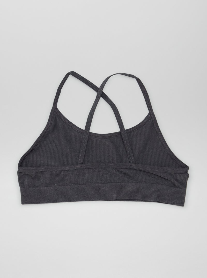 Lote de 2 soutiens de desporto ROSA - Kiabi