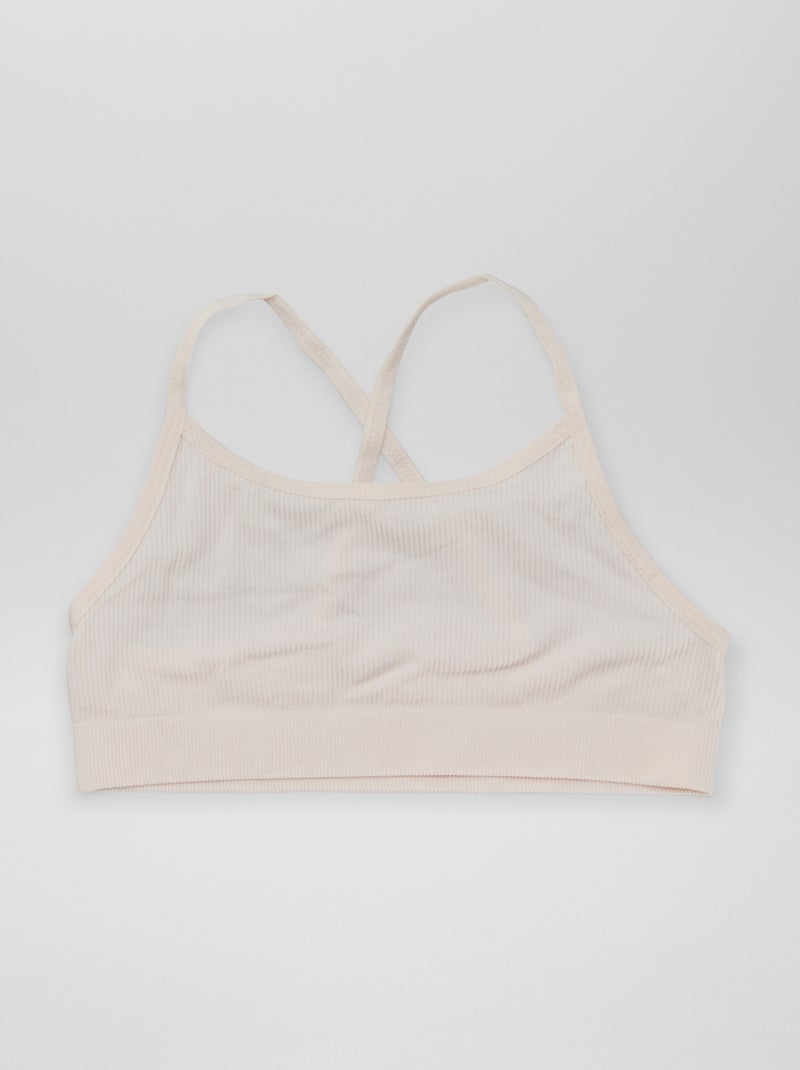 Lote de 2 soutiens de desporto ROSA - Kiabi