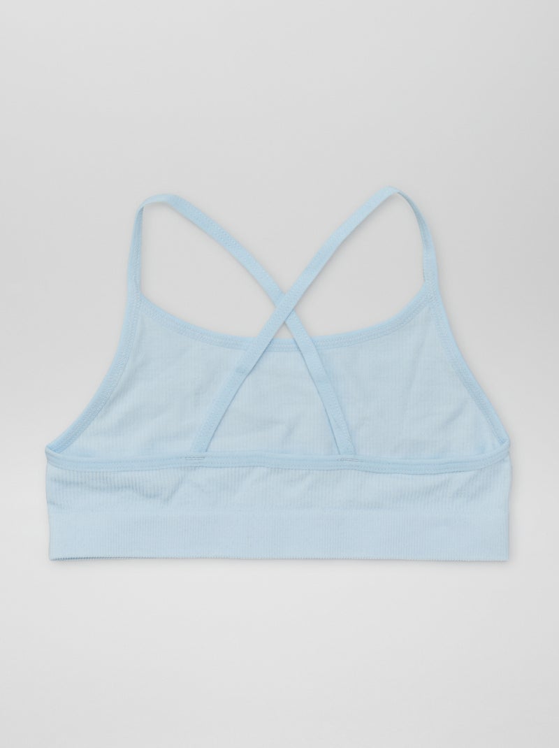 Lote de 2 soutiens de desporto VIOLETA - Kiabi