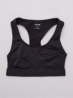 Lote de 2 soutiens em microfibra - Kiabi