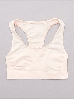 Lote de 2 soutiens em microfibra - Kiabi