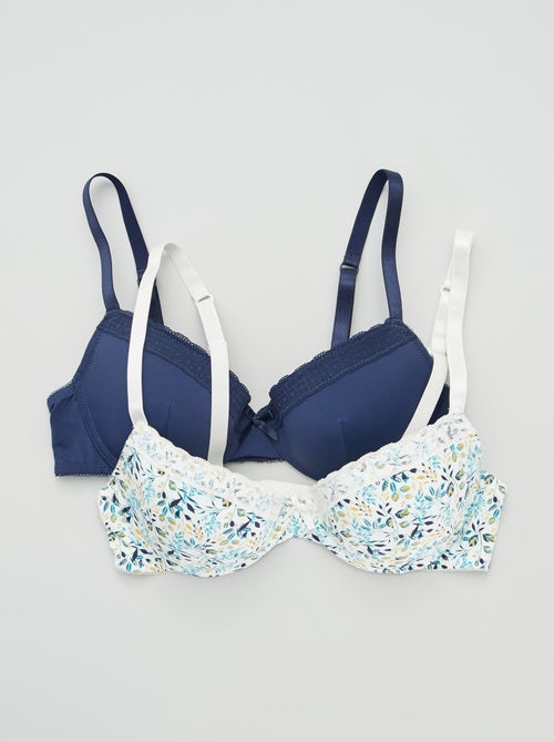 Lote de 2 soutiens 'Envie de Lingerie' - Kiabi