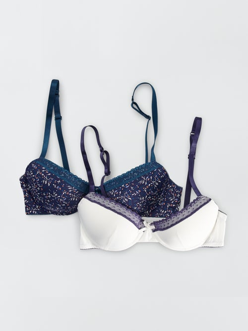 Lote de 2 soutiens 'Envie de Lingerie' - Kiabi