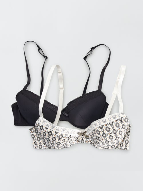 Lote de 2 soutiens 'Envie de Lingerie' - Kiabi