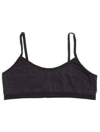 Lote de 2 soutiens lisos - Kiabi