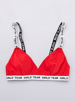 Lote de 2 soutiens sem armação - Kiabi