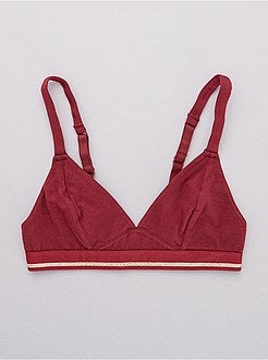 Lote de 2 soutiens sem armação - Kiabi