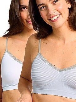 Lote de 2 soutiens zen atitude de  'Billet Doux' - Kiabi