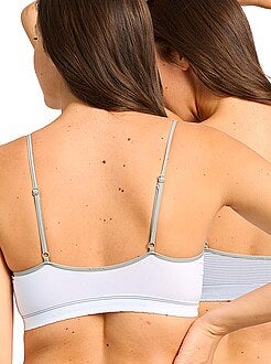 Lote de 2 soutiens zen atitude de  'Billet Doux' - Kiabi