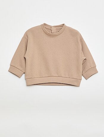 Conjunto de 2 sweatshirts em french terry