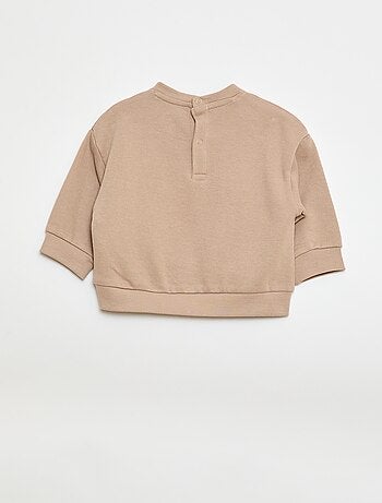 Conjunto de 2 sweatshirts em french terry