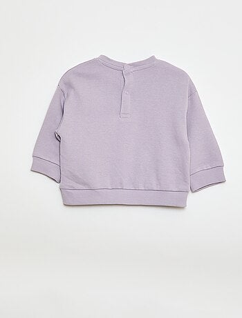 Conjunto de 2 sweatshirts em french terry