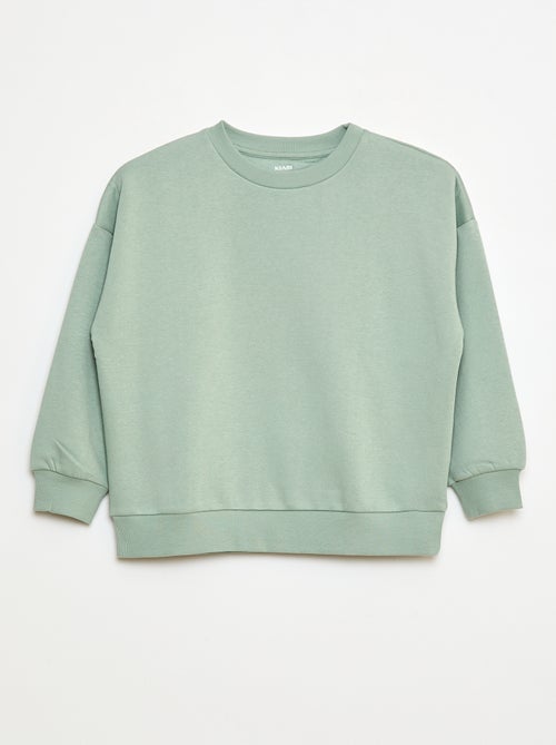 Lote de 2 sweatshirts estampadas em algodão - Kiabi