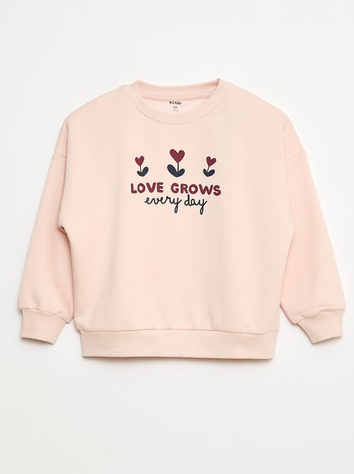 Lote de 2 sweatshirts estampados em algodão - Kiabi