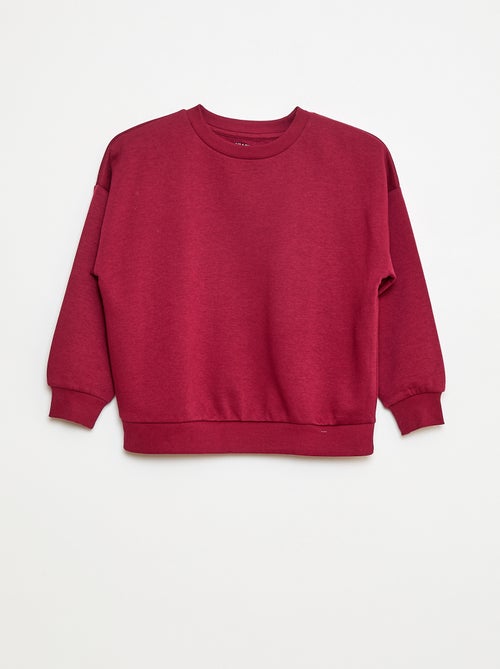 Lote de 2 sweatshirts estampados em algodão - Kiabi