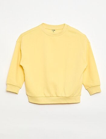 Lote de 2 sweatshirts french terry em algodão