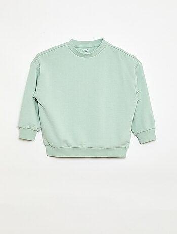 Lote de 2 sweatshirts french terry em algodão