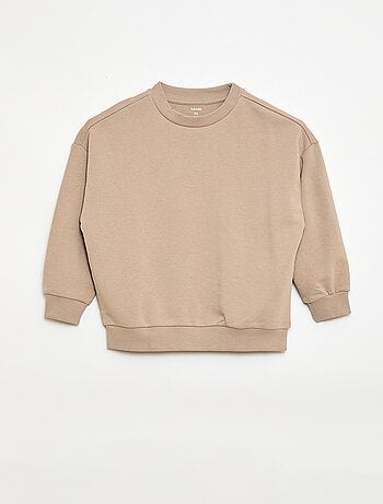 Lote de 2 sweatshirts french terry em algodão