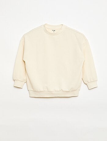 Lote de 2 sweatshirts french terry em algodão