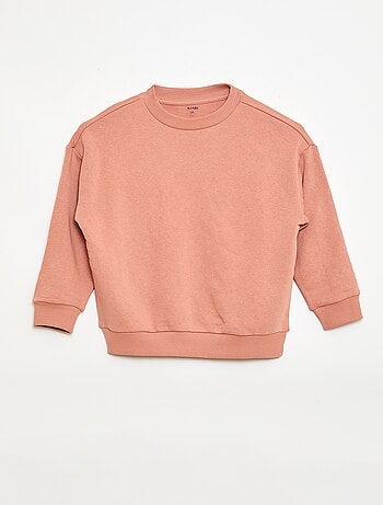 Lote de 2 sweatshirts french terry em algodão