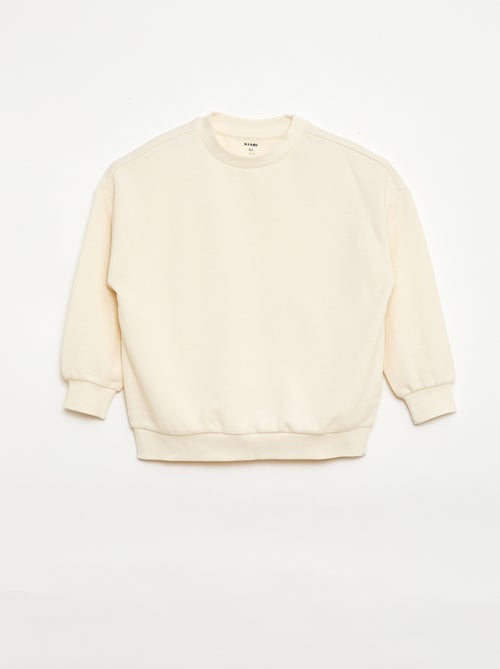 Lote de 2 sweatshirts french terry em algodão - Kiabi