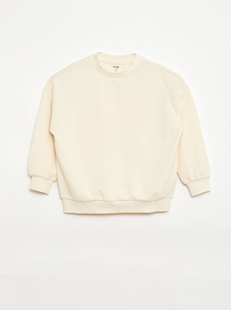 Lote de 2 sweatshirts french terry em algodão Rosa - Kiabi