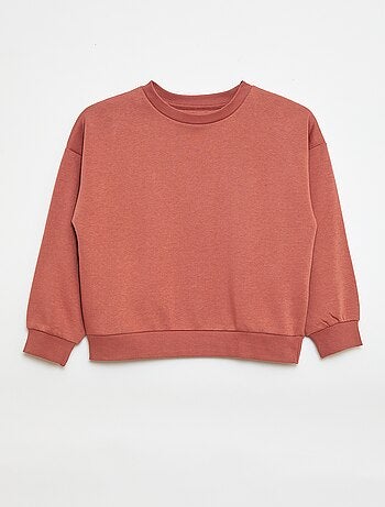 Pack de 2 sweatshirts lisos em moletom