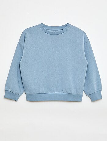 Pack de 2 sweatshirts lisos em moletom