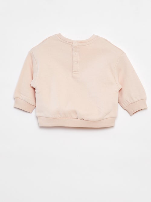 Lote de 2 sweatshirts lisas oversize - Kiabi