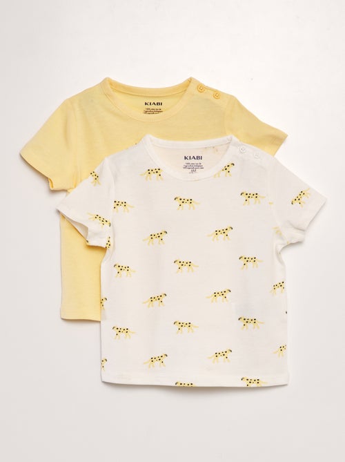 Lote de 2 t-shirts - Kiabi