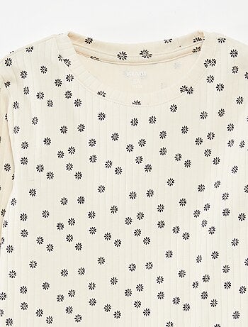 Lote de 2 t-shirts caneladas