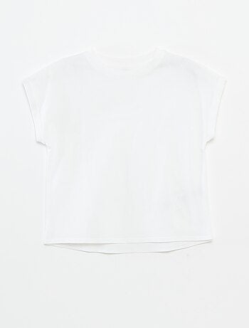 Lote de 2 t-shirts de algodão