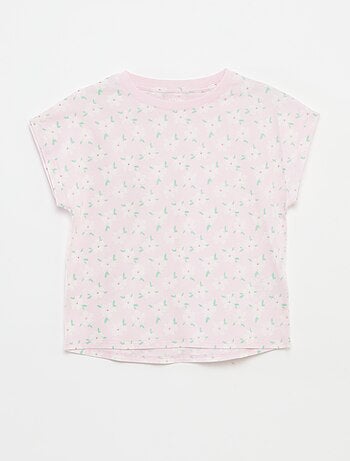 Lote de 2 t-shirts de algodão