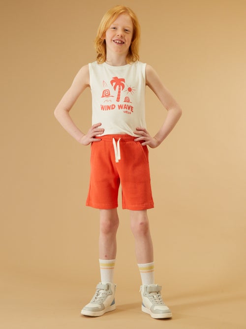 Lote de 2 t-shirts de manga cava - Kiabi