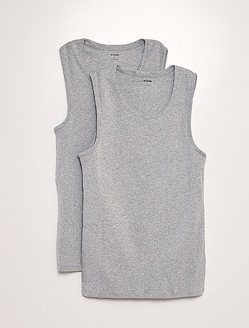 Lote de 2 t-shirts de manga cava