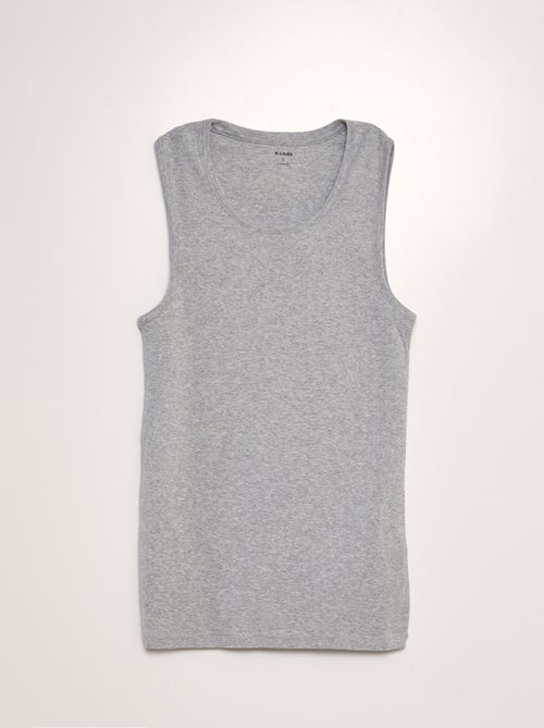 Lote de 2 t-shirts de manga cava - Kiabi